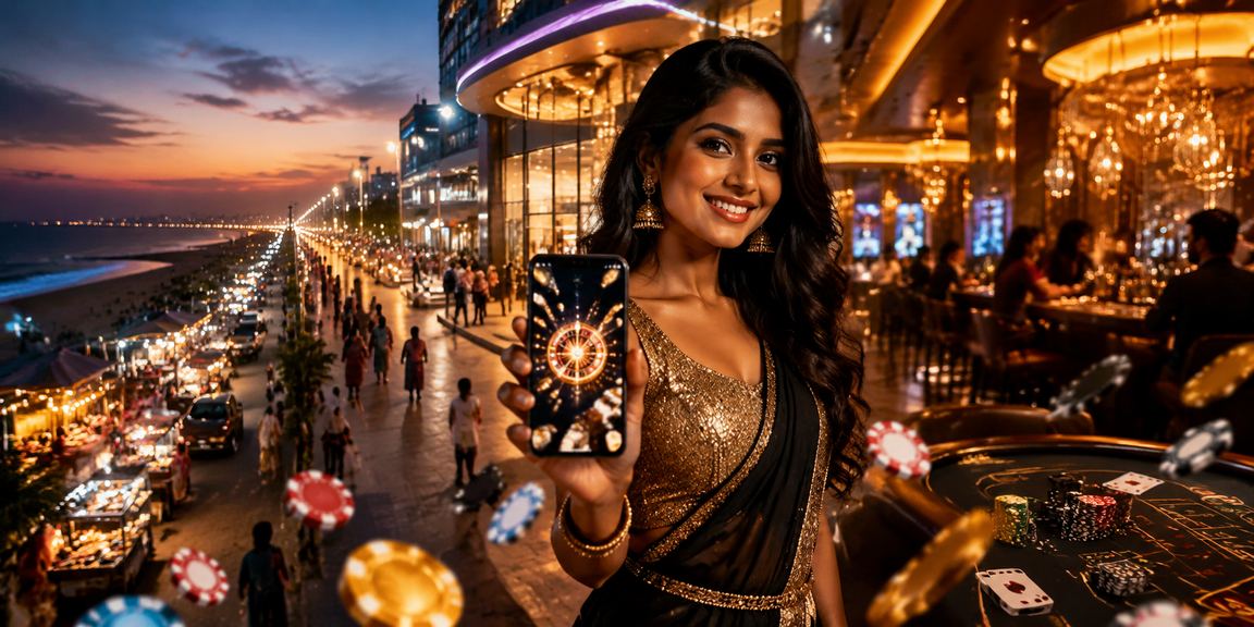 Playing Andar Bahar cards in a casino setting